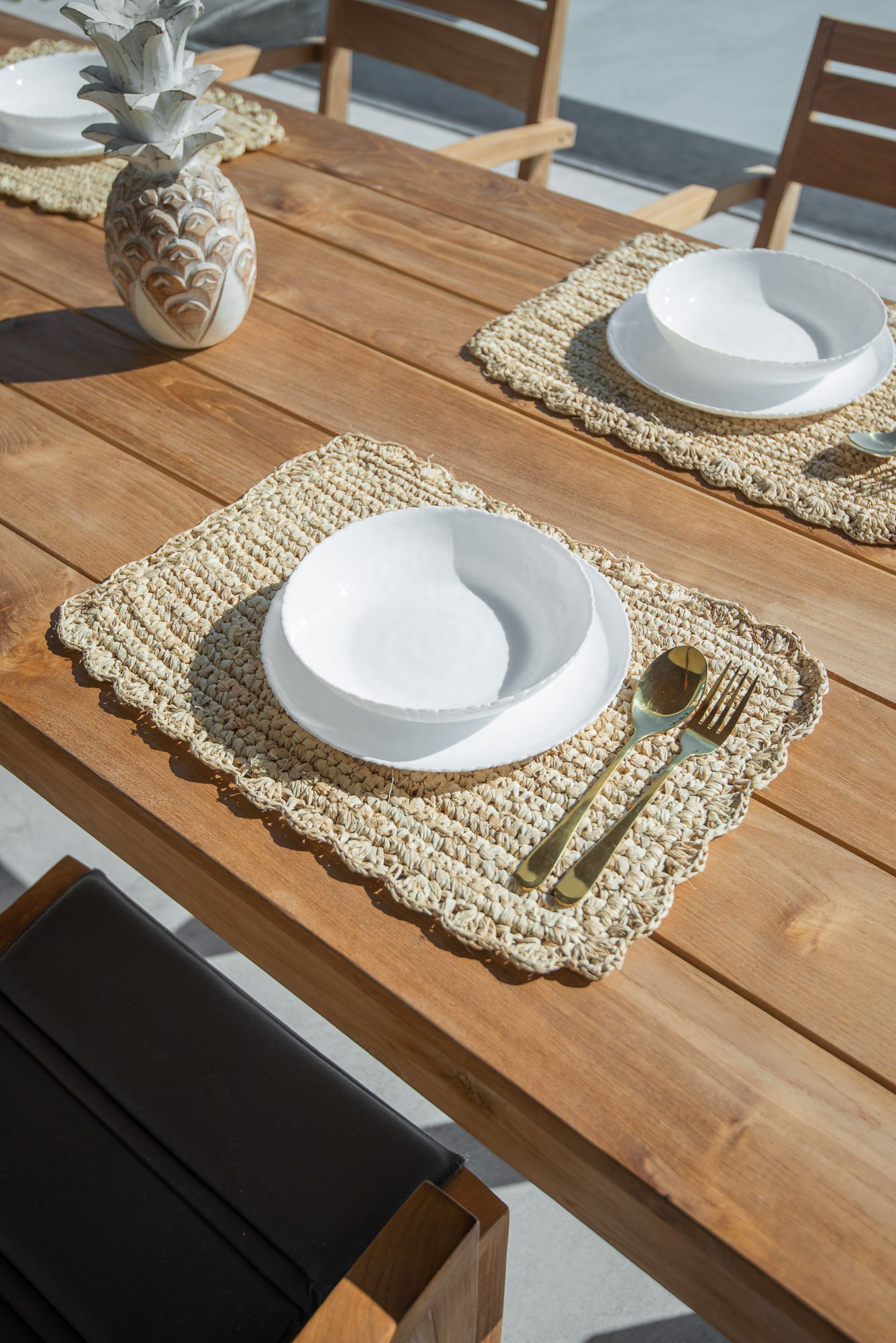 SABATU  DINING TABLE & JADE ARM CHAIR Thumbnail